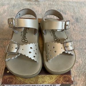 Footmates Ariel Sandal Gold size 3M